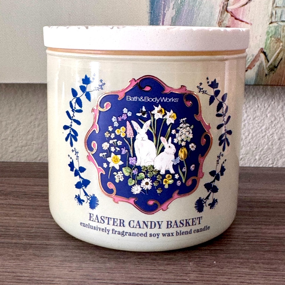 Easter Candy Basket Candle Bath and Body Works